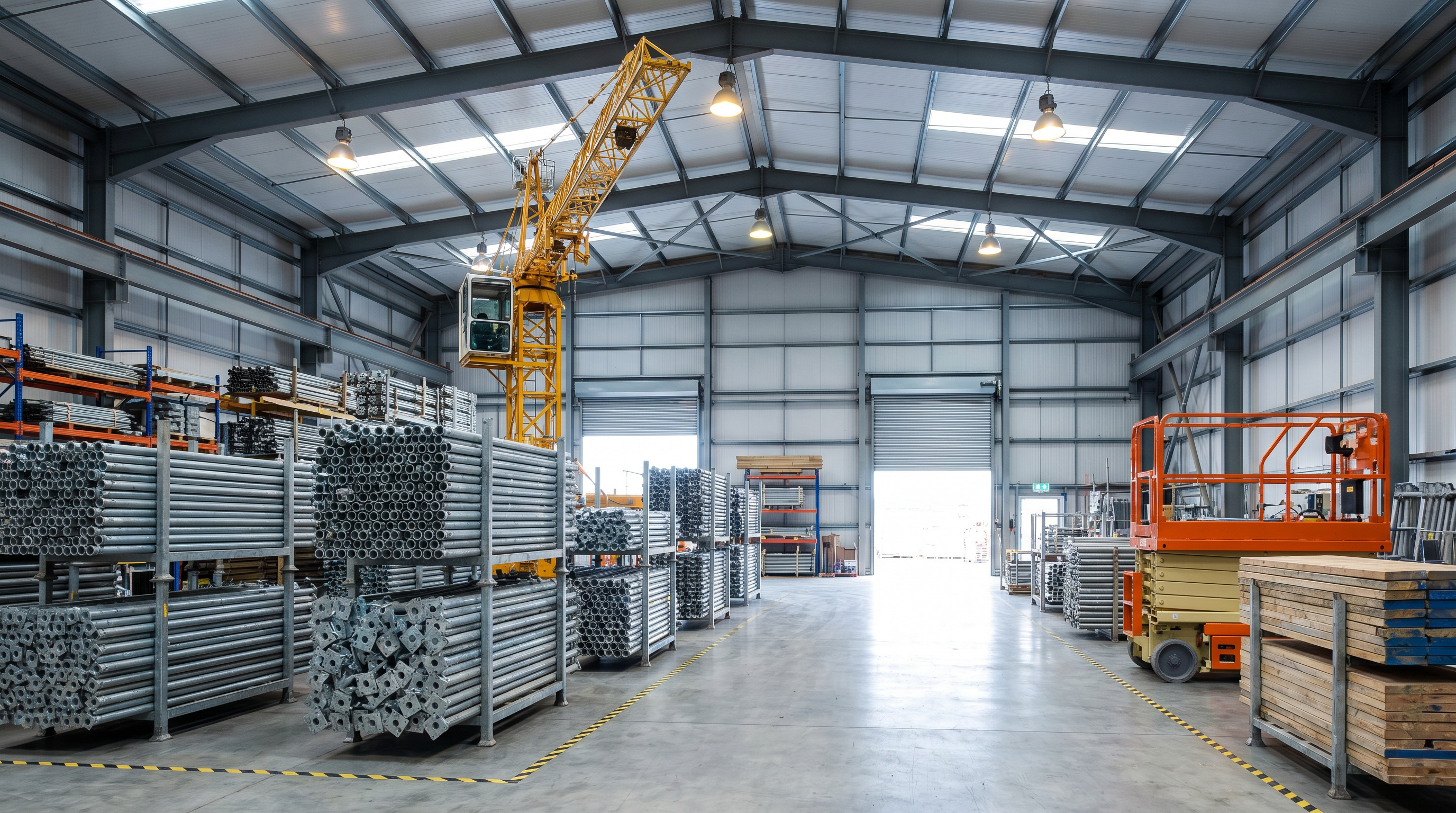 Armazém de equipamentos profissionais para trabalhos em altura - Matriz Industrial